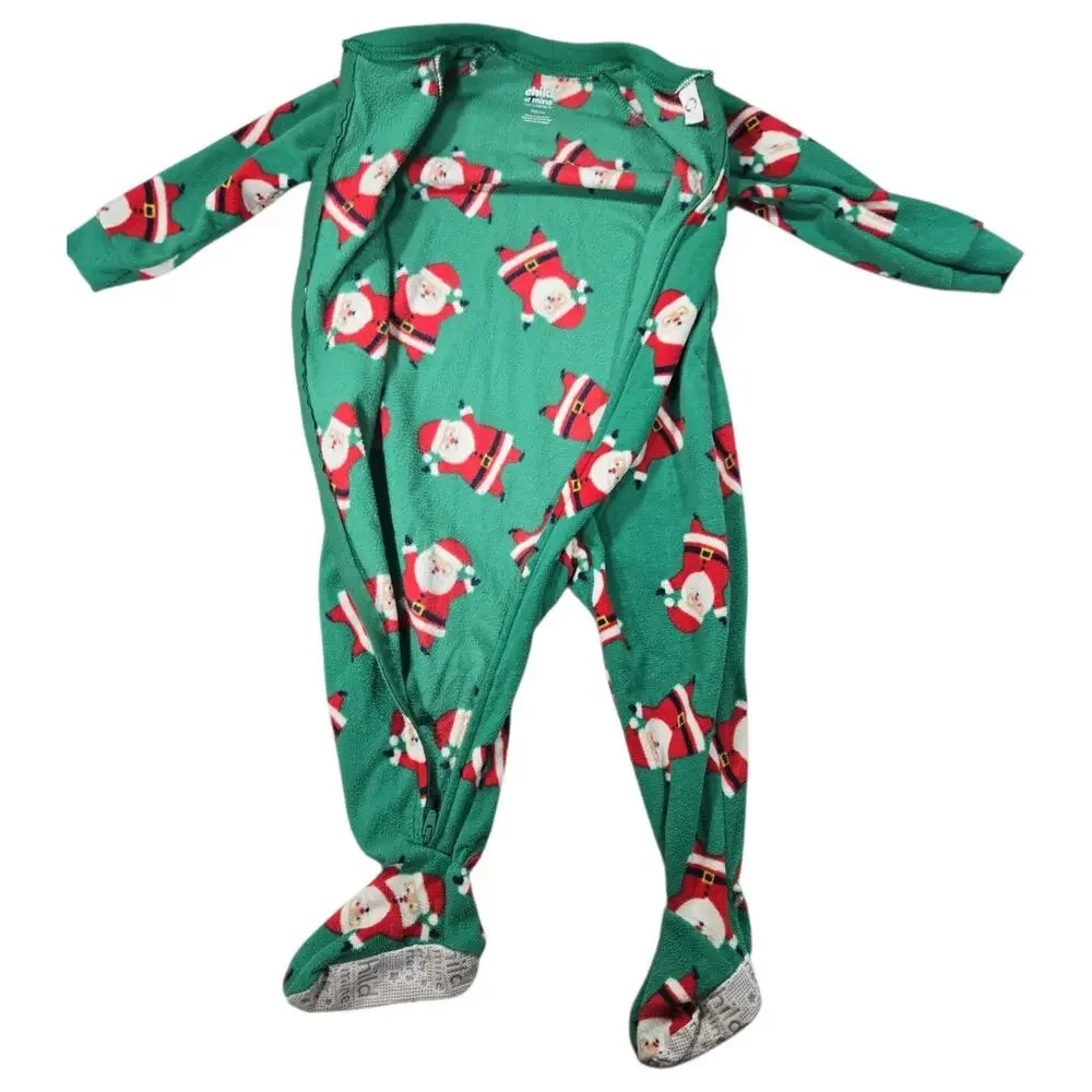 Disney Minnie Mouse Carters Christmas Pajamas Girls Toddler 18-24M Holiday Lot